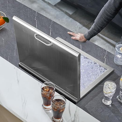VEVOR Drop in Ice Chest, Commercial Ice Bin