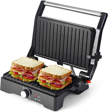 Panini Press Grill Sandwich Maker, Large Electric 3 in 1 Panini Sandwich Maker
