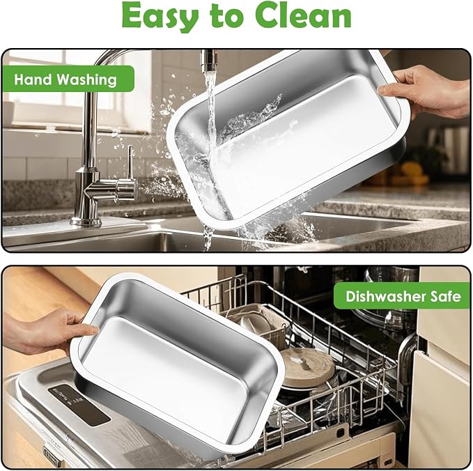 1.85 Gallon Elevated Dog Water Bowl, Height Adjustable (11–17'') Raised Stainless Steel Bowl with Spill-Proof Mat & Sturdy Metal Stand, Tip-Proof, Easy to Clean, Indoor & Outdoor Use
