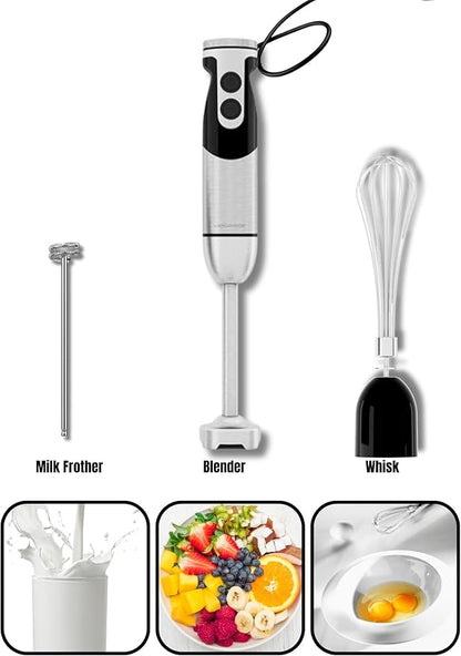Megawise High-Power Hand Blender – 400W Max Power