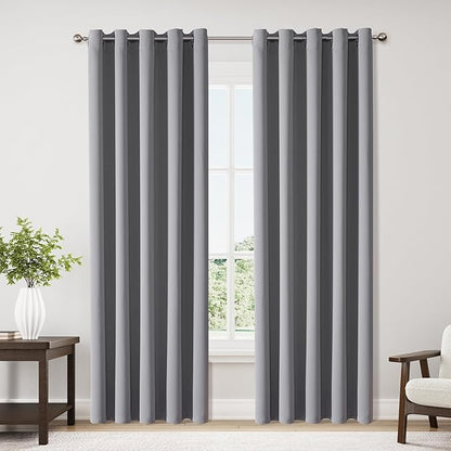 ChrisDowa Blackout Curtains 70 inches Wide