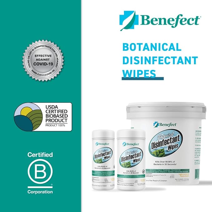 Benefect Botanical Disinfecting Wipes