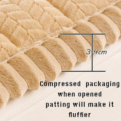 Sofa Cover Fuzzy Couch Cover for Pet, Couch Covers for Dogs Washable Non-Slip Sofa Slipcover Cushion Protector Pets Friendly Mat Bed