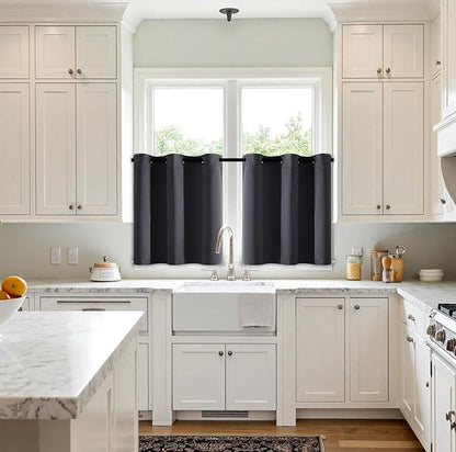 MIULEE Short Curtains for Windows