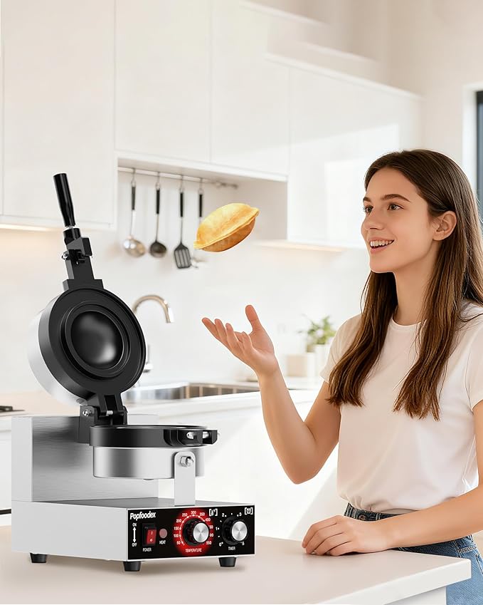 Ufo Burger Maker Machine, 110V Electric Ufo Sandwich Maker w/Adjustable