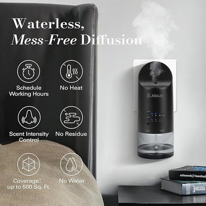 JCLOUD Plug in Diffuser Covers Up to 500 Sq. Ft.