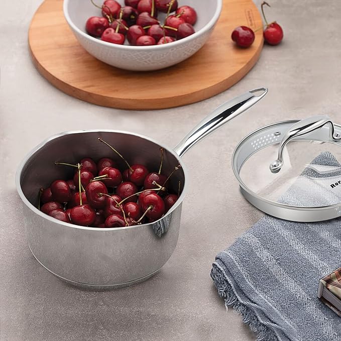 Rorence Stainless Steel Sauce pan: Saucepan