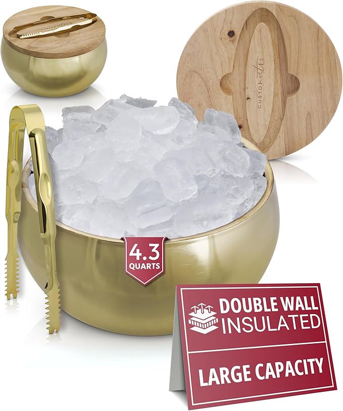 Gusto Nostro 4.1L Insulated Ice Bucket