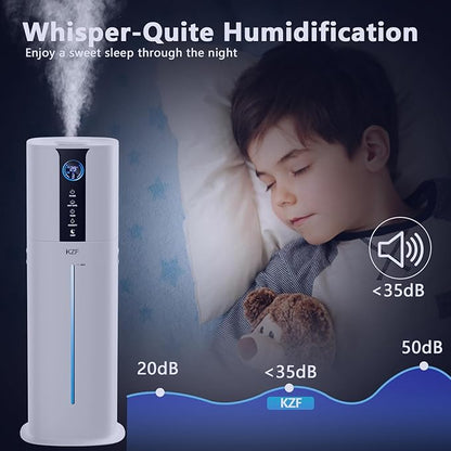 9L Smart Humidifiers for Bedroom Large Room, 2.3Gal Cool Mist Top Fill Diffuser
