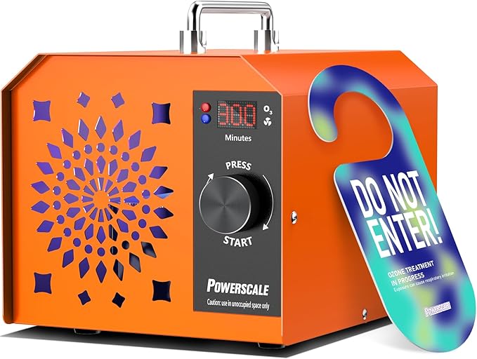 Powerscale Commercial Ozone Machine 250, 000mg/h Odor Removal Intelligent