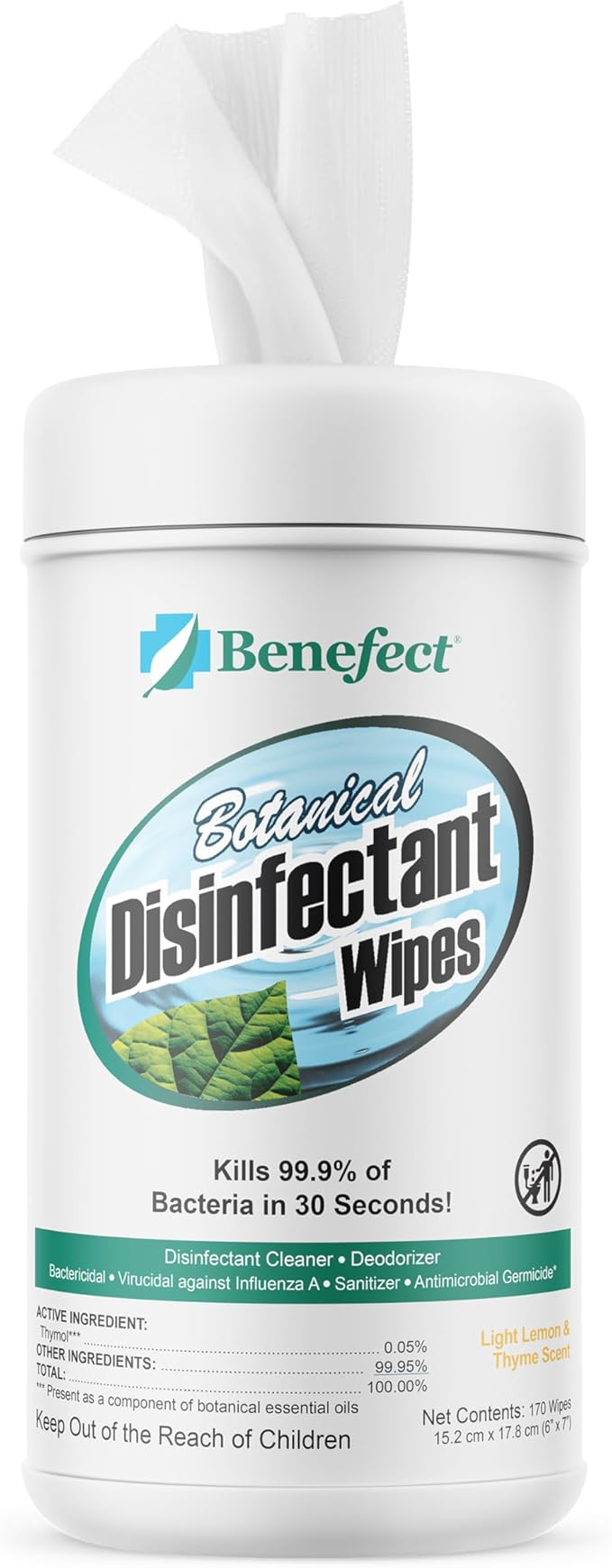 Benefect Botanical Disinfecting Wipes