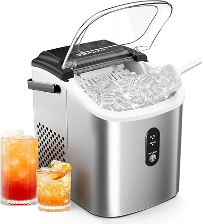 EUHOMY Ice Maker Countertop, Portable Ice Machine