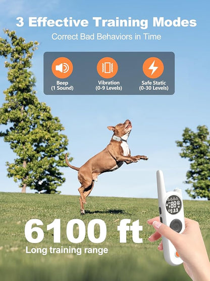 MIMOFPET Wireless Dog Fence for 2 Dogs