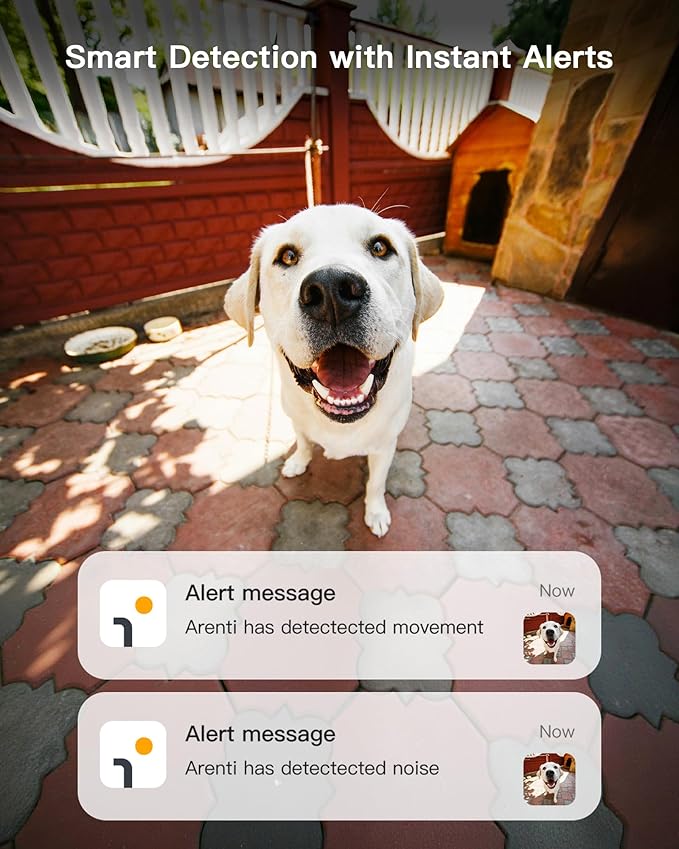 ARENTI 5G Indoor Security Camera, 4MP Pet Camera