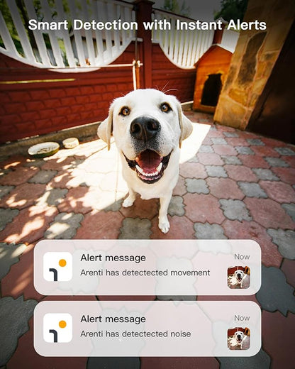ARENTI 5G Indoor Security Camera, 4MP Pet Camera