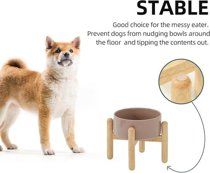 Ceramic 6.1inch Raised Dog Bowl