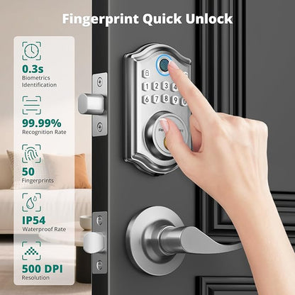 DS10 Pro Keyless Entry Door Lock