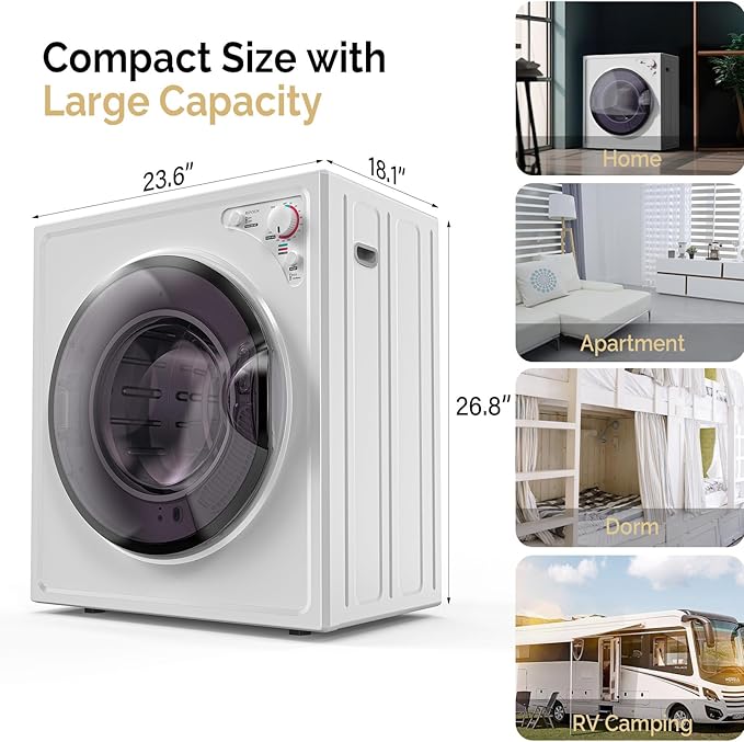 ROVSUN 2.6 Cu.Ft. Portable Dryers