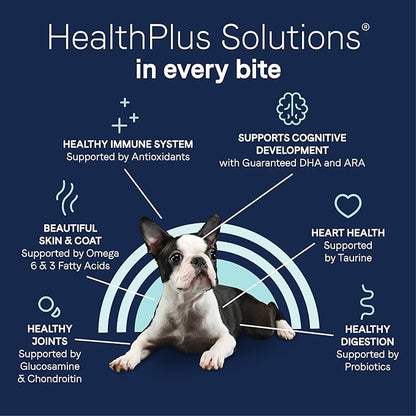 CANIDAE Pure Limited Ingredient Premium Puppy Dry Dog Food, Real Salmon & Oatmeal Recipe, 22 lbs, with Wholesome Grains