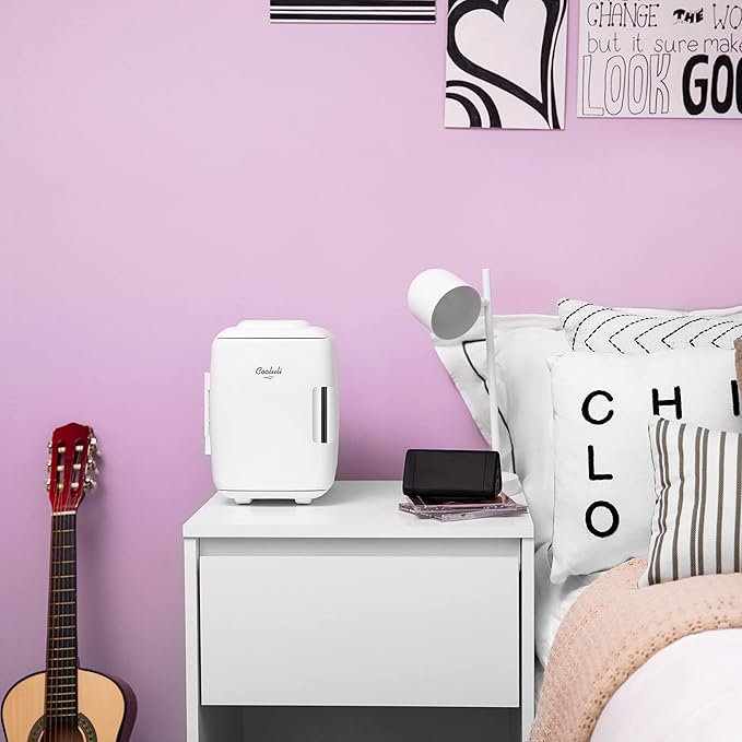 Cooluli Mini Fridge for Bedroom