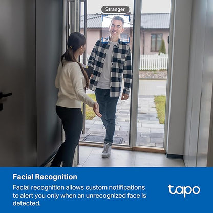 Tapo 4K Indoor Pan/Tilt Wired Security Camera