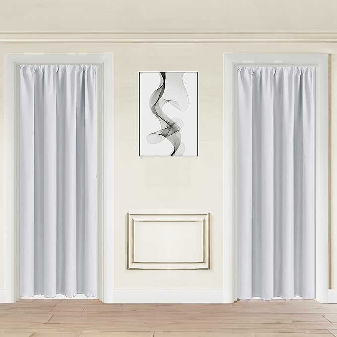 JIUZHEN 80 Inch Length Door Curtains