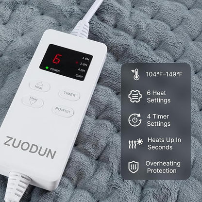 Heating Pad for Back, and Shoulder Pain Relief, Electric Heat Pad