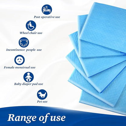 SOFYFINE Premium Chucks Pads Disposable 23"x36" (50 Count) , Leakproof Adults Incontinence Bed Pads, Heavy Duty Absorbent Underpads Waterproof, Extra Large Puppy Pee Training Pad