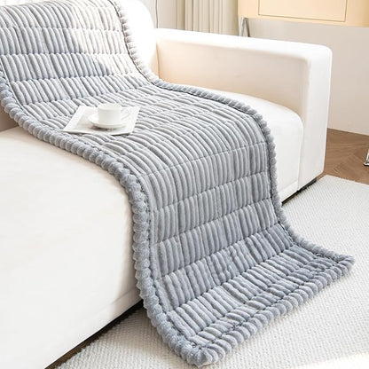 Pet Couch Cover for Dogs Washable Sofa Cushion Furniture Protector for Large Dog (Grey, 27in*47in)