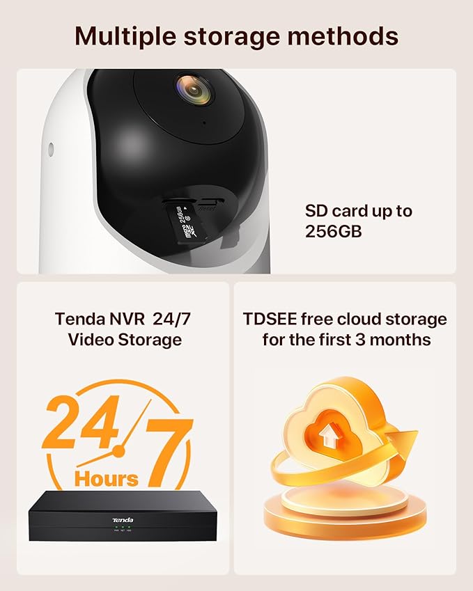 Tenda 2K Indoor Security Camera