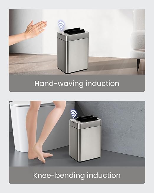 ELPHECO Bathroom Trash Can