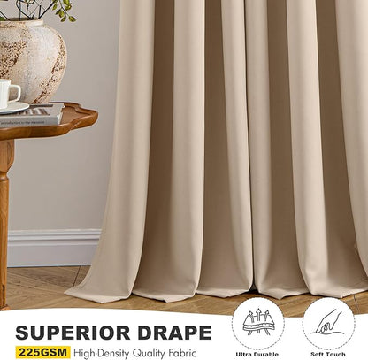 MIULEE Short Curtains for Windows
