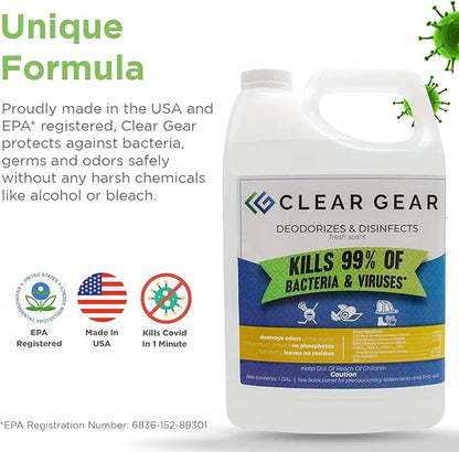 Clear Gear - Disinfectant, and Deodorizer