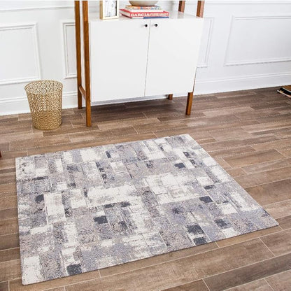 Anji Mountain Rug'd Office Chair Mat for Carpet & Hardwood Floor - Jacquard Woven Top, Anti-Slip Backing, Low Pile, Floor Protector Desk Chair Mat, Office Rugs for Rolling Chairs (40 x 54)