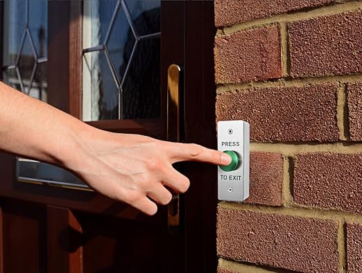 Push to Exit Button for Door Access Control Big Press Button Waterproof