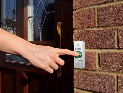 Push to Exit Button for Door Access Control Big Press Button Waterproof