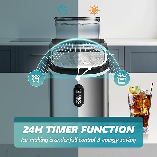 EUHOMY Ice Cube Maker Machine Countertop