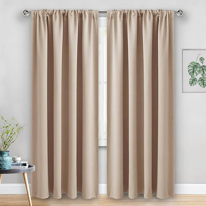 JIUZHEN Blackout Curtains for Bedroom