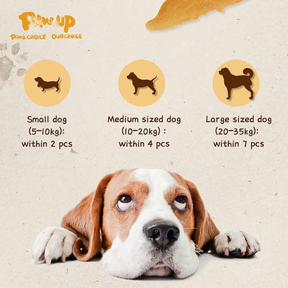 PAWUP Chicken Jerky Crisp Flakes for Dog Treats, 1% Taurine Added, 6oz (170g), Chip Jerky, High Protein Chicken Dog Training Rewards, Rawhide-Free, Gluten-Free