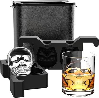 Skull 3D Ice Ball Maker