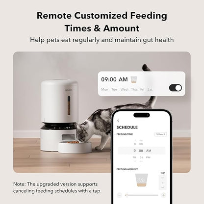 PETLIBRO Automatic Cat Feeder, 5G WiFi Automatic Dog Feeder