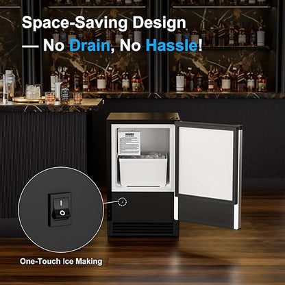 COTLIN Drainless Under Counter Ice Maker 15" W