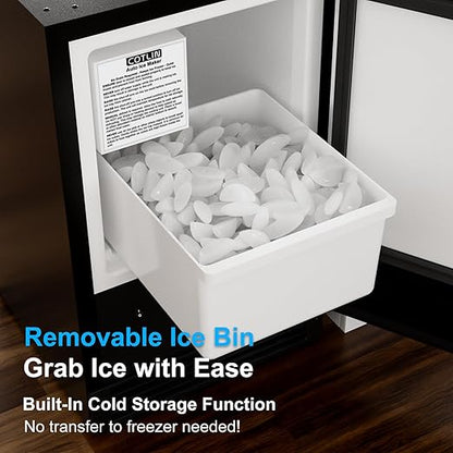 COTLIN Drainless Under Counter Ice Maker 15" W