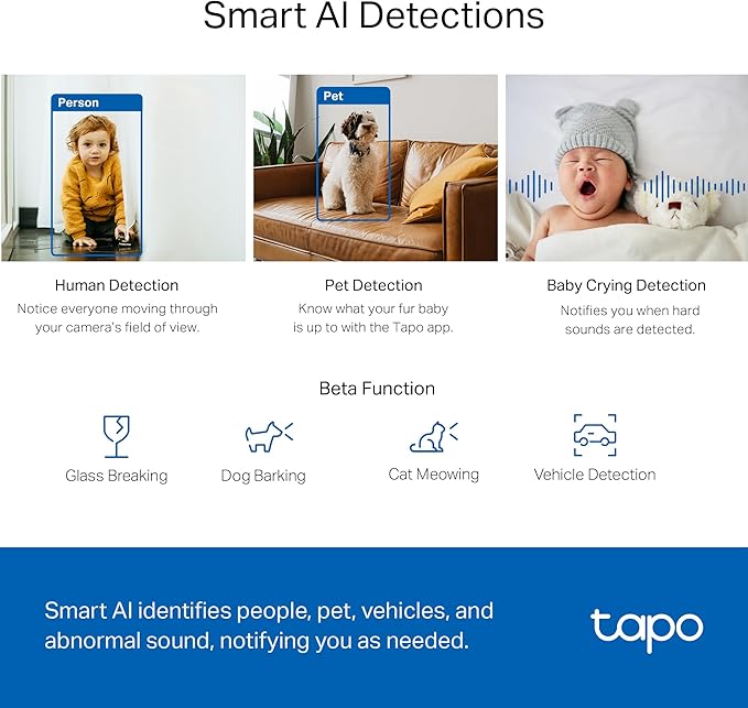 TP-Link Tapo 2K QHD Pan/Tilt Security Camera