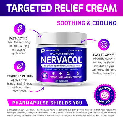 Pharmapulse Neuropathy Cream – Maximum Strength