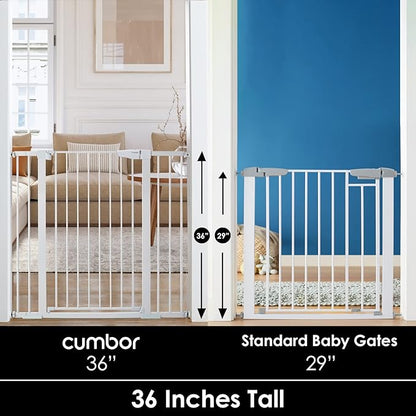 Cumbor 36" Extra Tall Baby Gate