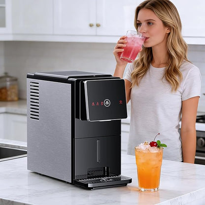Antarctic Star Countertop Nugget Ice Maker, Self-Cleaning Portable Ice Machine