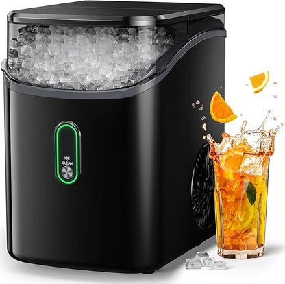 Silonn Nugget Ice Maker Countertop, Pebble Ice Maker