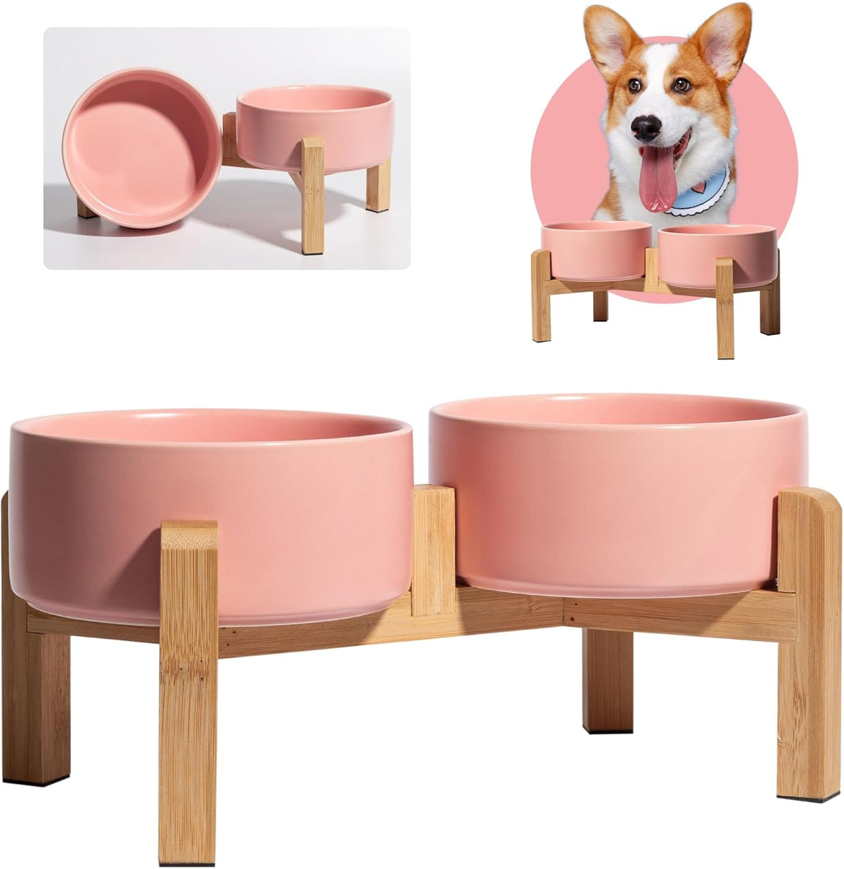 Elevated Ceramic Dog Bowl Set. A calm, considered pick for modern pet homes.