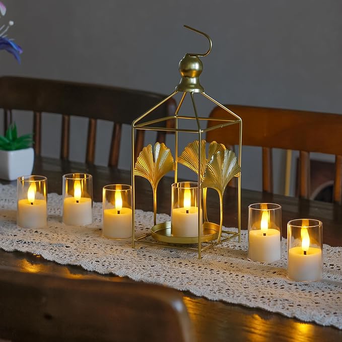 Rechargeable Acrylic Flameless Votive Candles